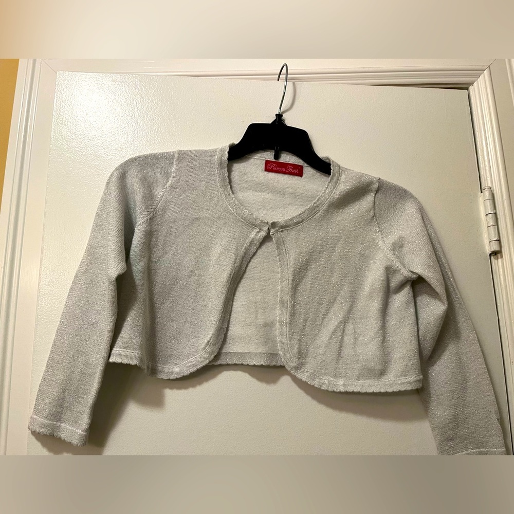 Cardigan for dressy evening girl outfit size 7
